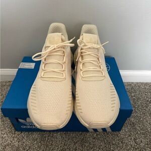 Adidas Beige Athletic Shoes